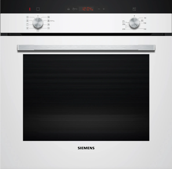 iQ300 Buhar Destekli Ankastre Fırın 60 x 60 cm Beyaz, HI133FEW3T
