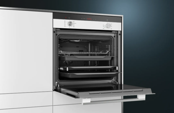 iQ300 Buhar Destekli Ankastre Fırın 60 x 60 cm Beyaz, HI133FEW3T