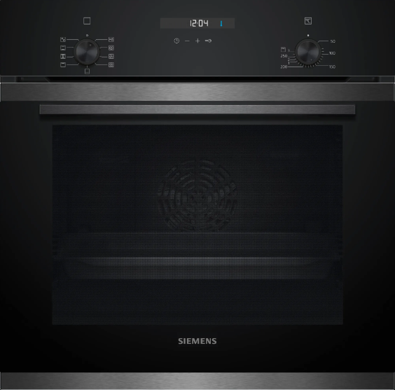 iQ500 Ankastre Fırın 60 x 60 cm darkSteel Line, HB237FEG5T