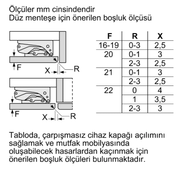 iQ500 Tezgah Altı Ankastre Soğutucu 82 x 59.8 cm softClosing Düz Menteşe -  KU21RADE0