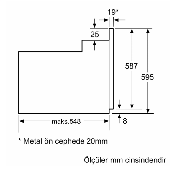 iQ300 Ankastre Fırın 60 x 60 cm, HB234FEH2T