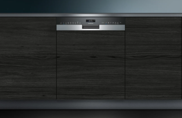 iQ500 Yarı Ankastre Bulaşık Makinesi 60 cm Paslanmaz çelik, SN55ES82KT