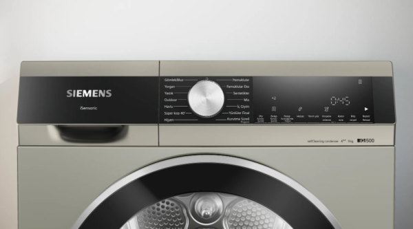 iQ500 Isı Pompalı Kurutma Makinesi 9 kg Gümüş, WQ44G2CTTR