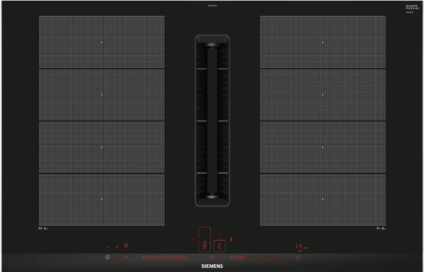 iQ700 Davlumbaz Entegreli İndüksiyon Ocak,, 80 cm Çerçeveli Montaj, EX875LX57E