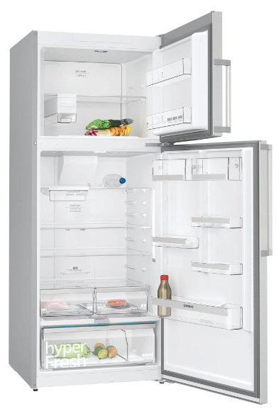 en Donduruculu Buzdolabı 186 x 75 cm Kolay temizlenebilir Inox, KD76NAIE0N