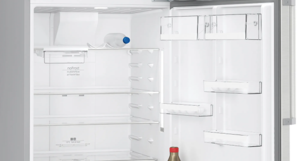 en Donduruculu Buzdolabı 186 x 75 cm Kolay temizlenebilir Inox, KD76NAIE0N