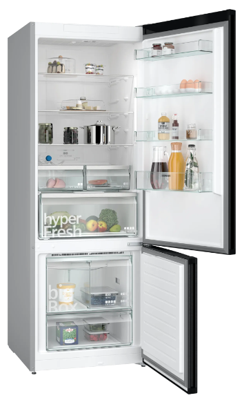 iQ300 Alttan Donduruculu Buzdolabı 193 x 70 cm darkSteel Line, KG56NCXE0N
