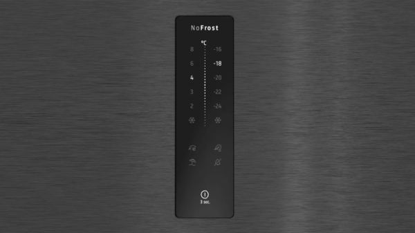 iQ300 Alttan Donduruculu Buzdolabı 193 x 70 cm darkSteel Line, KG56NCXE0N