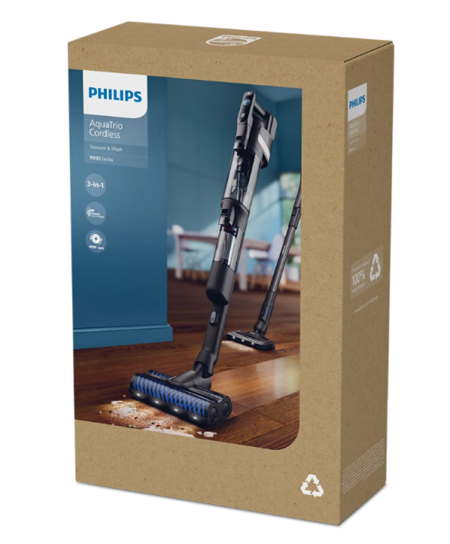 9000 Serisi AquaTrio Islak&Kuru Kablosuz Dikey Süpürge XW9463/11