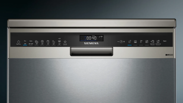 iQ500 Solo Bulaşık Makinesi 60 cm Gümüş Inox, SN25EI82AT