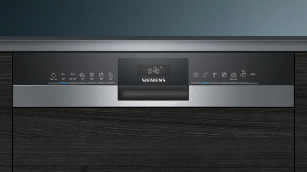 iQ500 Yarı Ankastre Bulaşık Makinesi 60 cm Paslanmaz çelik, SN53IS62MT