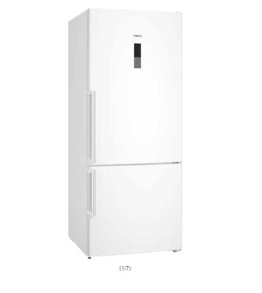 iQ500 Alttan Donduruculu Buzdolabı 186 x 75 cm Beyaz- KG76NCWE0N