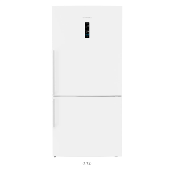 iQ700 Alttan Donduruculu Buzdolabı 186 x 75 cm Beyaz - KG76PAWC0N