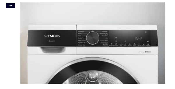 iQ300 Isı Pompalı Kurutma Makinesi 10 kg - WQ51G200TR