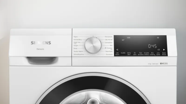 iQ300 Çamaşır Makinesi 10 kg 1200 dev./dak., Beyaz -  WG52A202TR
