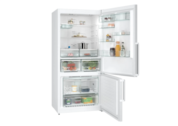 iQ500 Alttan Donduruculu Buzdolabı 186 x 86 cm Beyaz, Total noFrost-  KG86NCWE0N