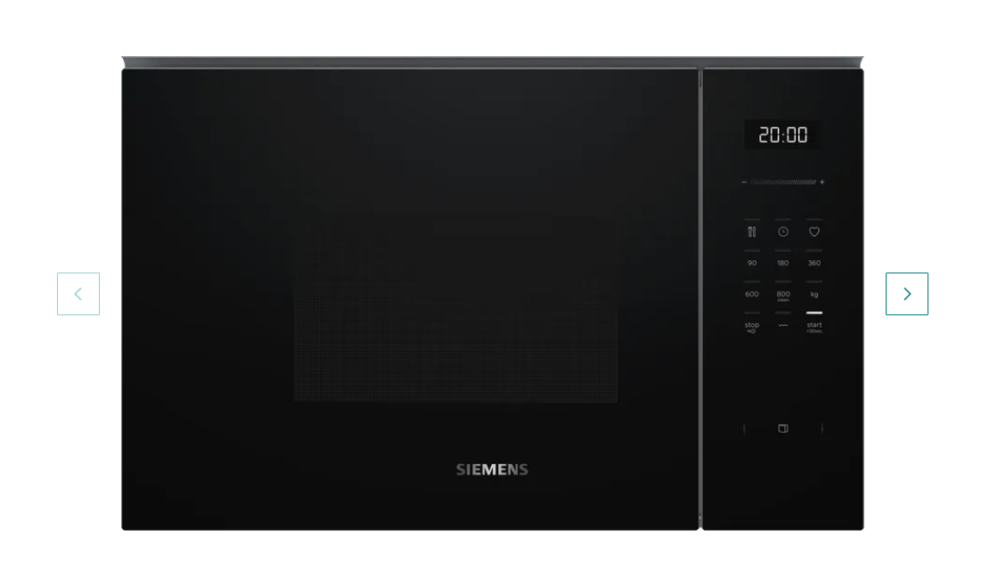 iQ500 Built-In Microwave with grill Siyah-  BE525LMB2