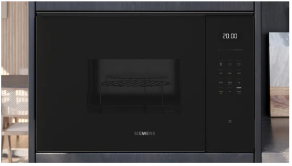 iQ500 Built-In Microwave with grill Siyah-  BE525LMB2
