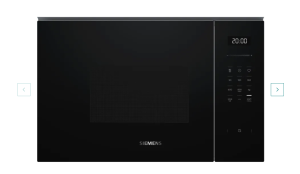 iQ500 Built-In Microwave with grill Siyah-  BE525LMB2