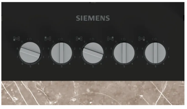 iQ500 Gazlı Ocak 90 cm Sert cam, Siyah - EP9A6QI40