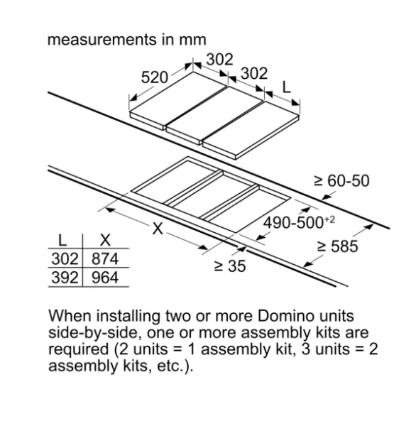 iQ700 Gazlı Domino Ocak 30 cm Seramik, Siyah