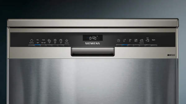 iQ500 Solo Bulaşık Makinesi 60 cm Gümüş Inox-  SN23EI62KT