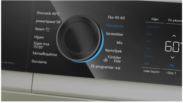 iQ700 Çamaşır Makinesi 10 kg maks. 1400 dev./dak., Gümüş -  WG54B2ASTR