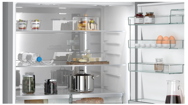 iQ700 Alttan Donduruculu Buzdolabı 186 x 86 cm Kolay temizlenebilir Inox - KG86PFIC0N