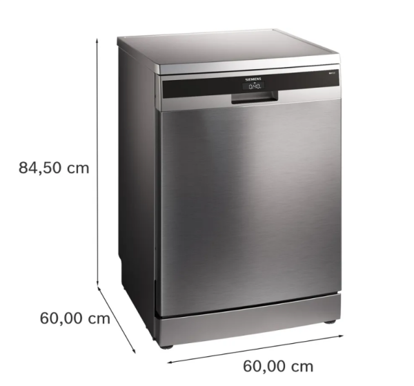 iQ500 Solo Bulaşık Makinesi 60 cm Kolay Temizlenebilir Inox - SN25EI63MT