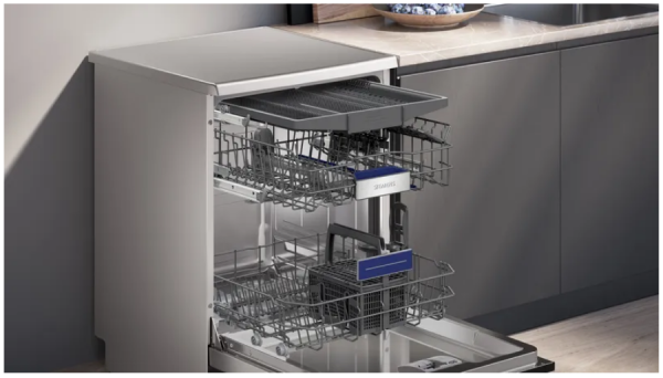 iQ500 Solo Bulaşık Makinesi 60 cm Kolay Temizlenebilir Inox - SN25EI63MT