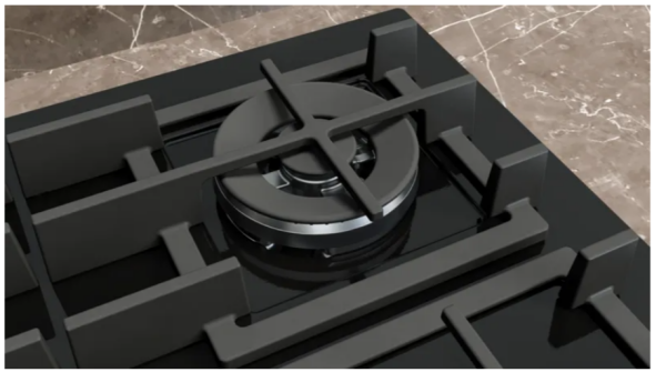 iQ500 Gazlı Ocak 60 cm Sert cam, Siyah - EP6A6HI40O