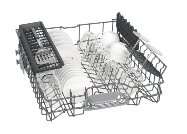 iQ100 Solo Bulaşık Makinesi 60 cm Paslanmaz çelik parmak izi tutmaz- SN216I00DT