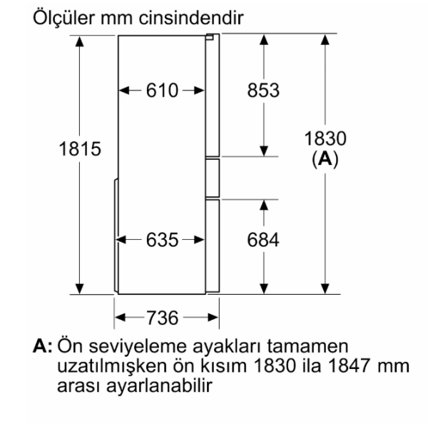 iQ700 glassDoo r Buzdolabı - KF96RSBEA