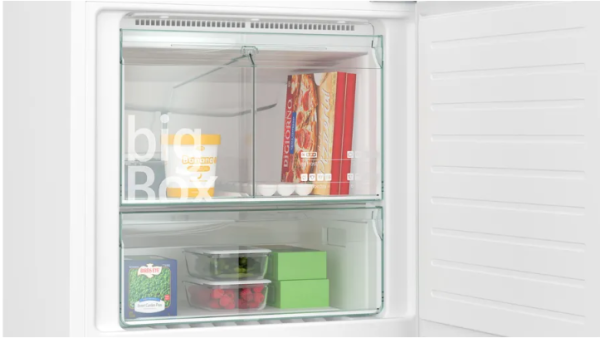 iQ300 Alttan Donduruculu Buzdolabı 186 x 70 cm Beyaz - KG55NVWE0N