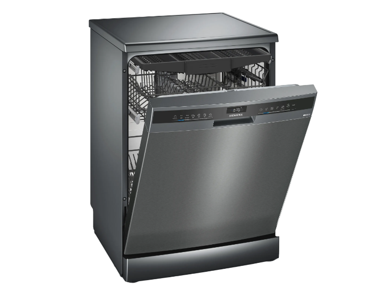 iQ300 Solo Bulaşık Makinesi 60 cm Brushed black steel anti-fingerprint - SN23IC62MT