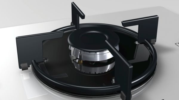 Siemens EO6C2PB11O Doğalgazlı Ankastre Beyaz Cam Ocak