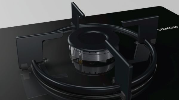 Siemens iQ100 EO6C6PB11O Doğalgazlı Ankastre Siyah Cam Ocak