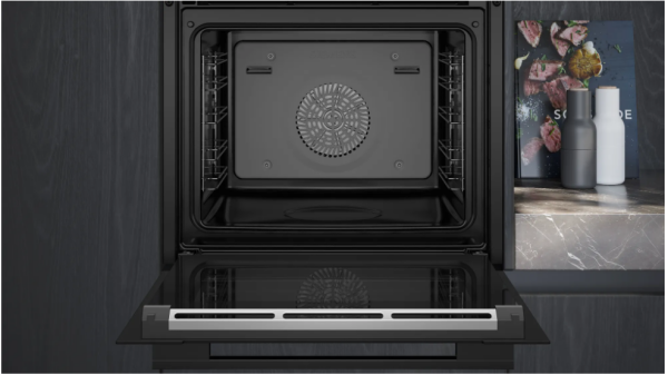 iQ700 Buharlı Ankastre Fırın 60 x 60 cm Siyah - HS736G1B2