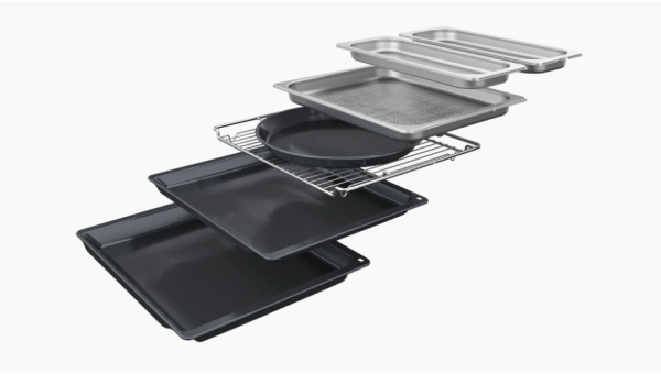 iQ700 Buharlı Ankastre Fırın 60 x 60 cm Siyah - HS736G1B2