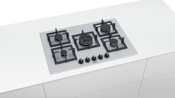 Siemens EP7A2QB20 Kendinden kumandalı, gazlı ankastre ocak