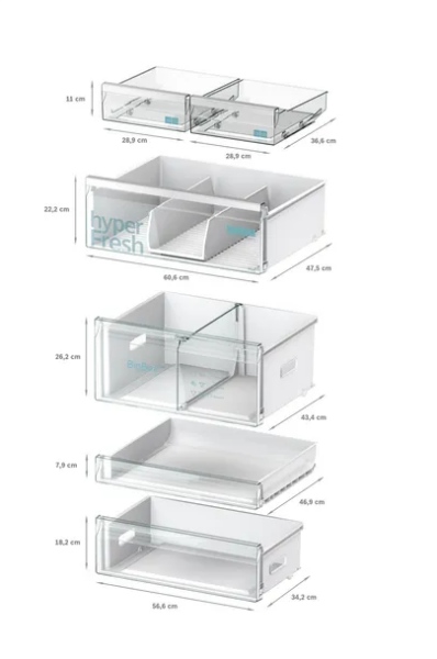 iQ700 Alttan Donduruculu Buzdolabı 186 x 75 cm Kolay temizlenebilir Inox-KG76PAIC0N