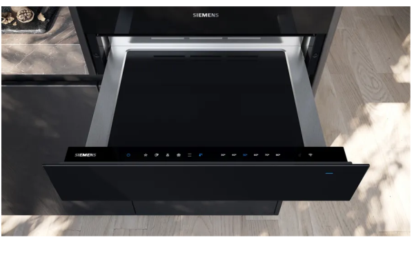 iQ700 Sıcak Tutma Çekmecesi 60 x 14 cm Siyah