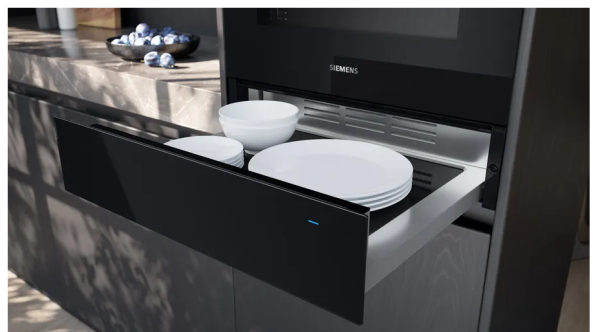 iQ700 Sıcak Tutma Çekmecesi 60 x 14 cm Siyah