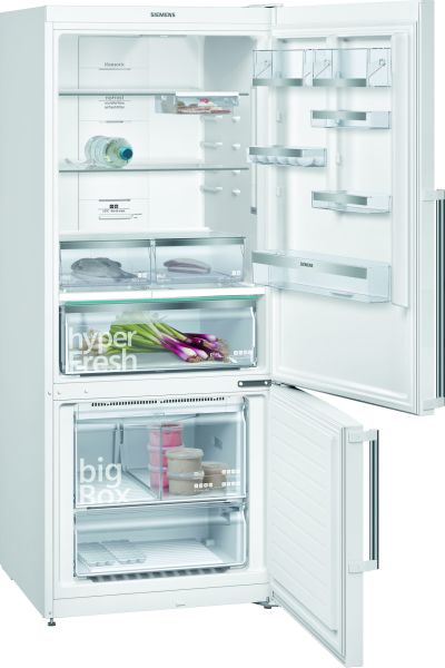 iQ500 Alttan Donduruculu Buzdolabı 186 x 75 cm Beyaz -  KG76NAWF0N
