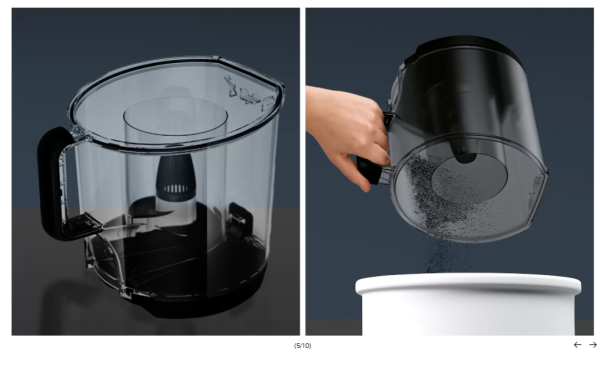 iQ500 Toz torbasız Süpürge Siyah- VSX41XTRM