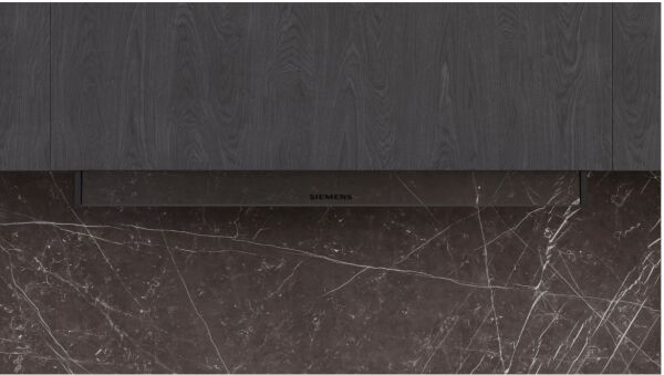 iQ300 Tam entegre davlumbaz 80 cm Cam dekor, Mat siyah - LJ85BCC60
