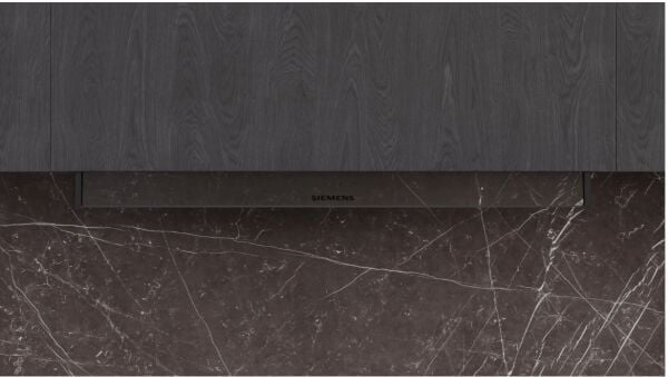 iQ300 Tam entegre davlumbaz 80 cm Cam dekor, Mat siyah - LJ85BCC60