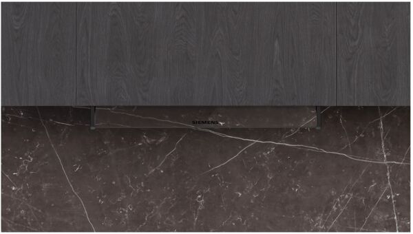 iQ300 Tam entegre davlumbaz 60 cm Cam dekor, Mat siyah - LJ65BCC60