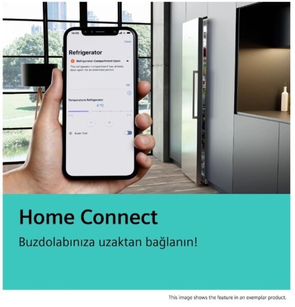 iQ100 Alttan Donduruculu Buzdolabı 186.2 x 69.5 cm Beyaz, Total noFrost - KG56NNWD0N