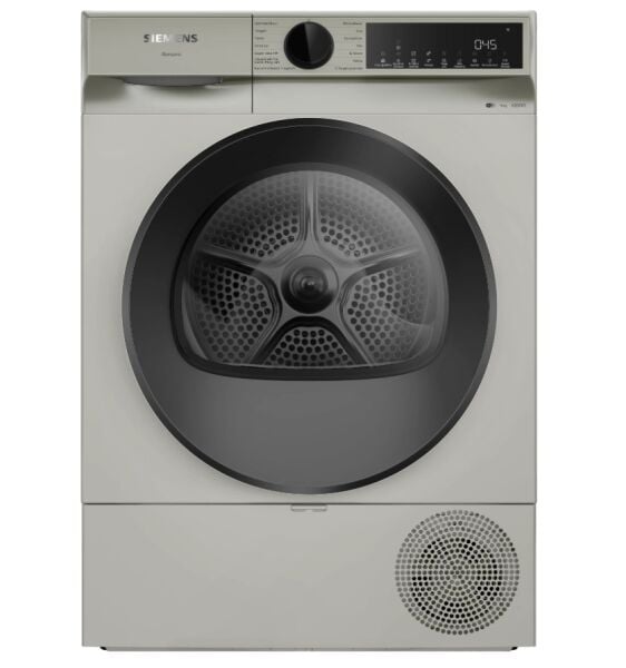 iQ500 Isı Pompalı Kurutma Makinesi 9 kg Gümüş - WQ42J20XTR
